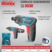  پیچ گوشتی شارژی تاشو رونیکس مدل 8530