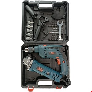 کیت دریل و مینی فرز کلید بغل باس مدل BS-6-100